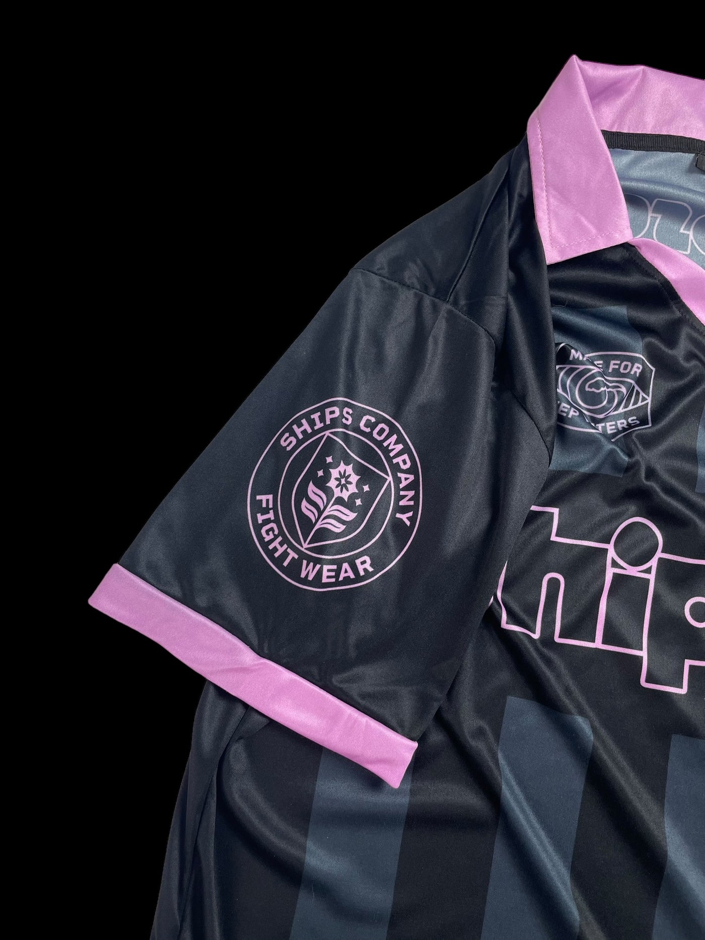 Black and Pink SHIPSCO Jersey