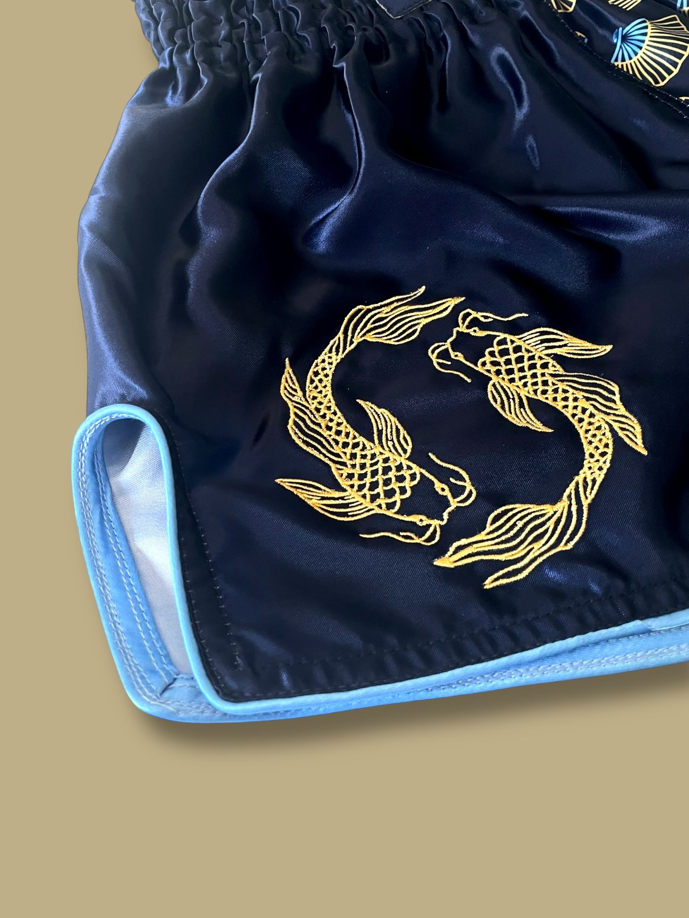 Koi Fish Muay Thai Shorts