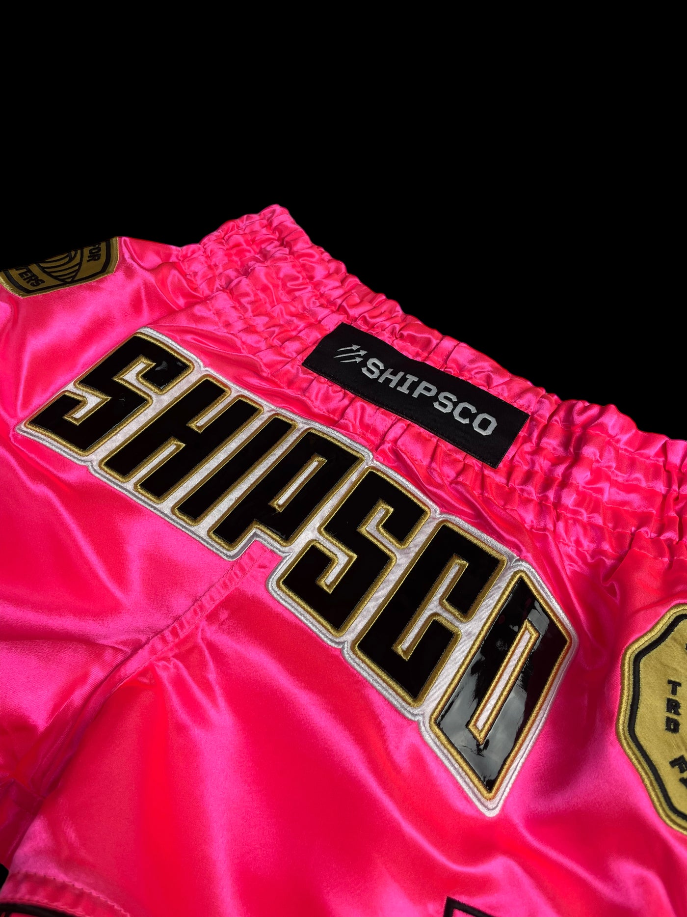 Deep Waters Collection - Pink Muay Thai Shorts