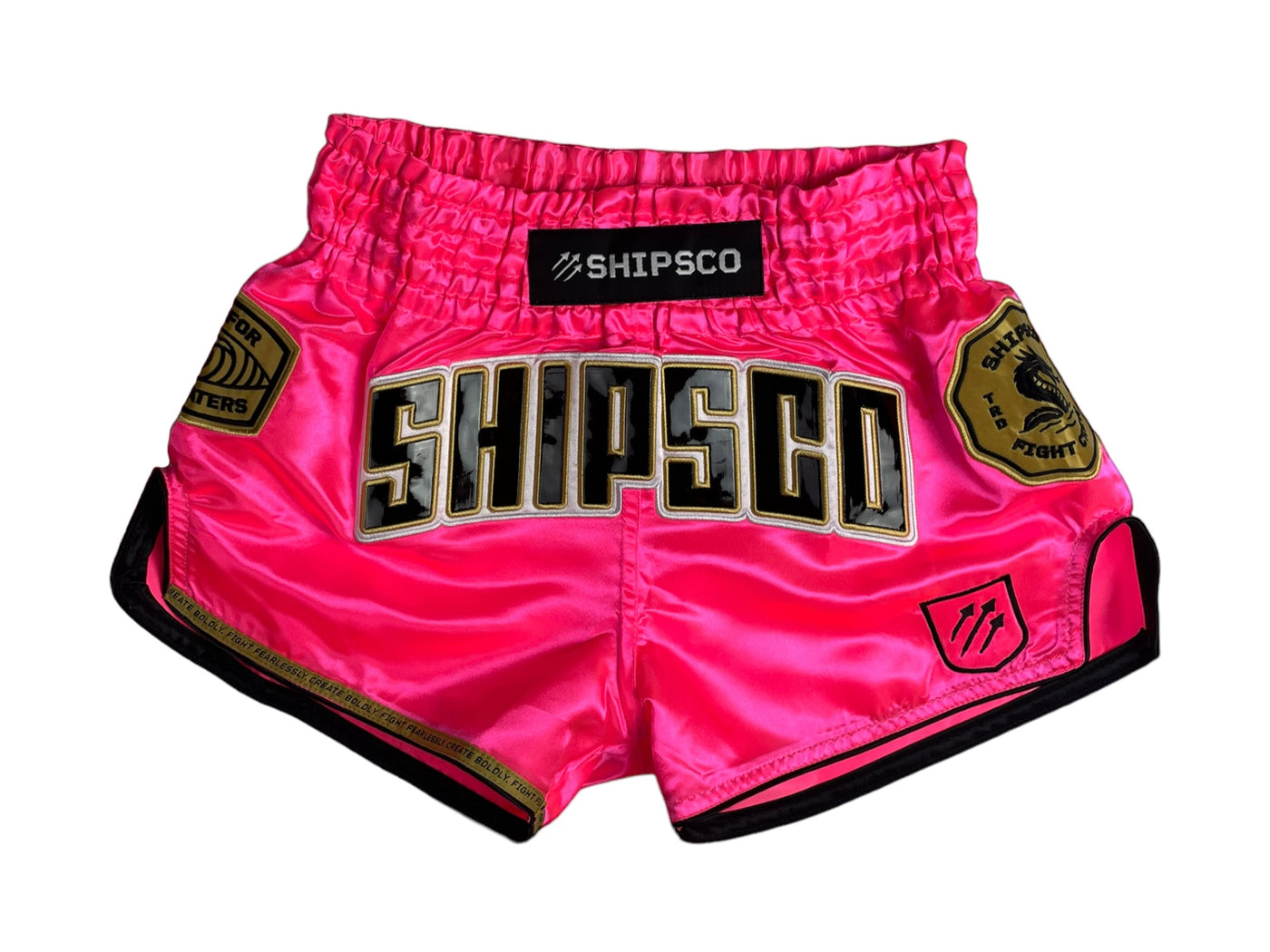 Deep Waters Collection - Pink Muay Thai Shorts