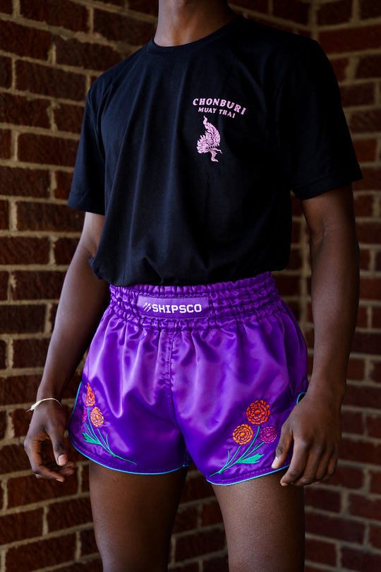 Marigold Muay Thai Shorts – SHIPSCO Fightwear