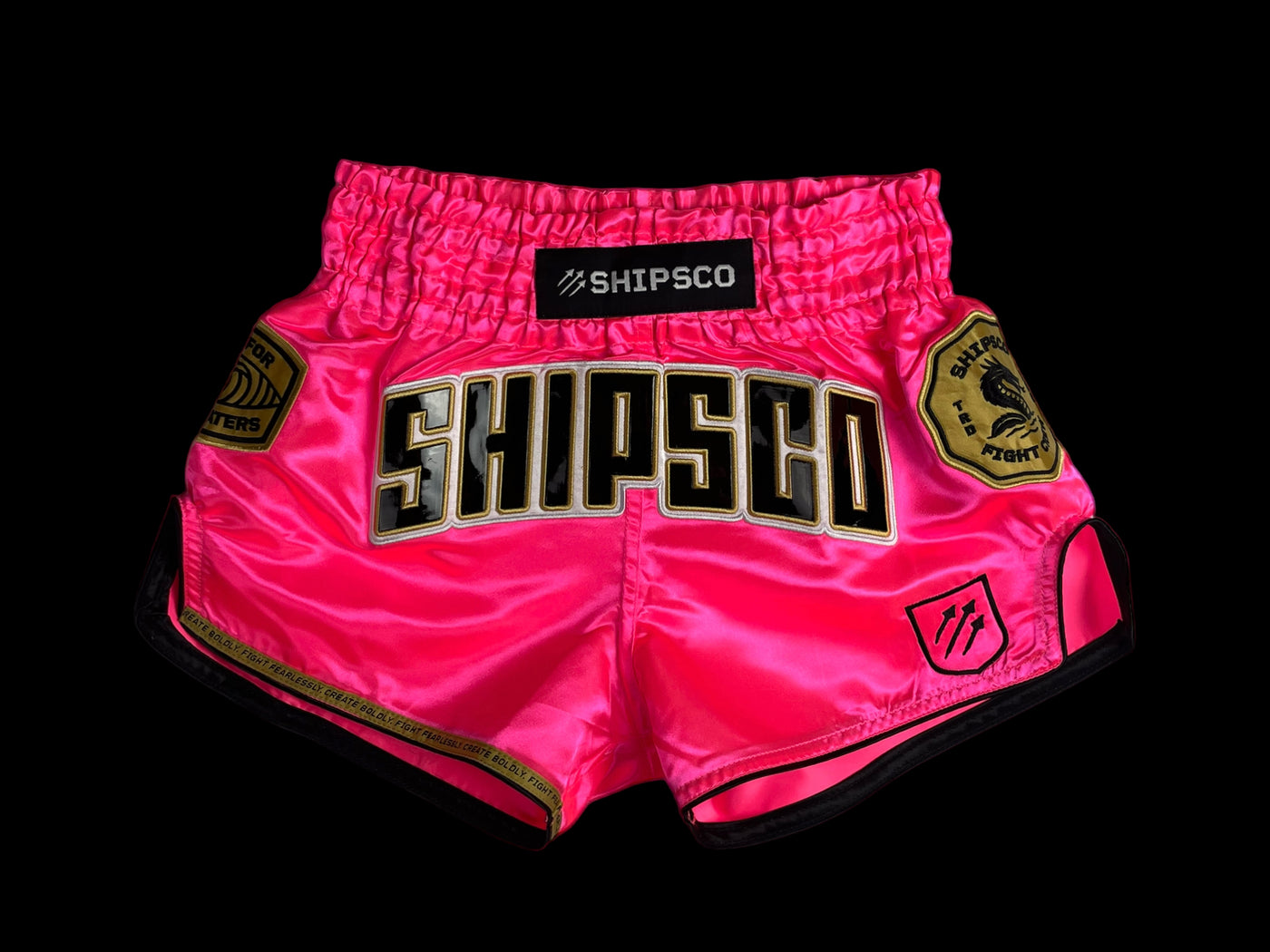 Deep Waters Collection - Pink Muay Thai Shorts