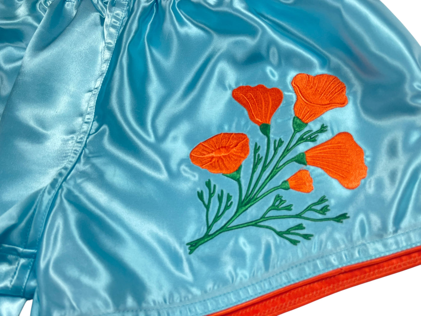 California Poppies Muay Thai Shorts