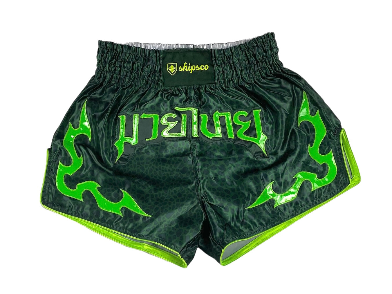 Reptile Muay Thai Shorts-Green